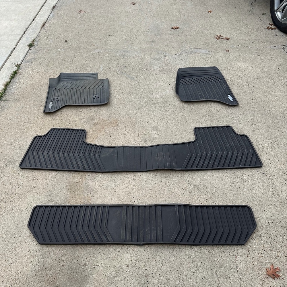 2017 Suburban Black Floor Mats